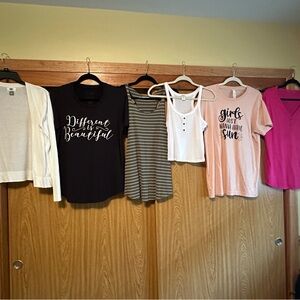 Women’s summer lot - tops & shorts !